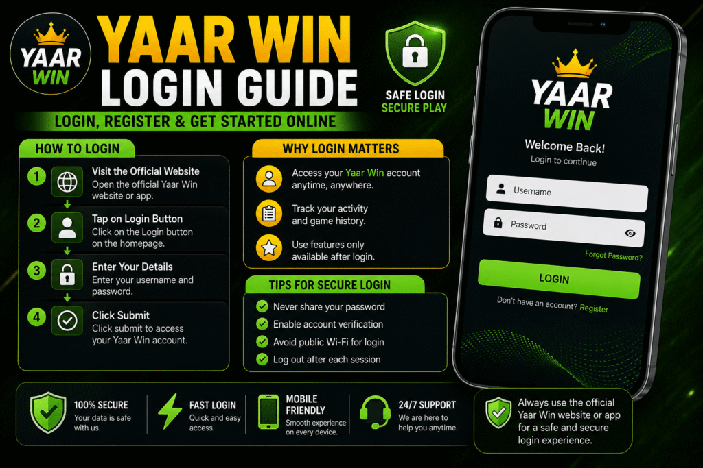 yaar win login